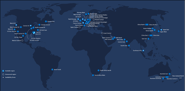 Availability Regions and Zones for AWS, Azure & GCP – BMC Software | Blogs