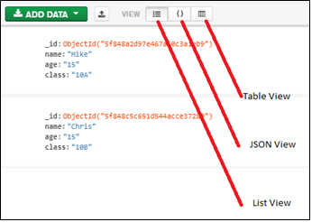 Viewing data