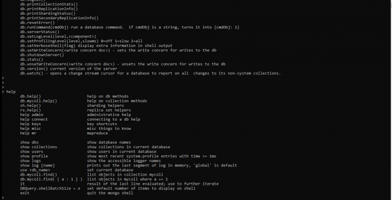 MongoDB: The Mongo Shell & Basic Commands – BMC Software | Blogs