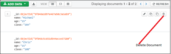 mongodb compass update multiple documents