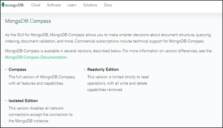 mongodb compass online