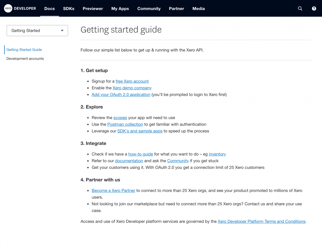 Discord Developer Portal — Documentation — SDK Starter Guide