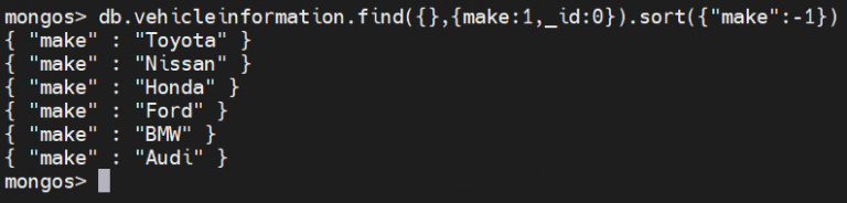 MongoDB Sorting: Sort() Method & Examples – BMC Software | Blogs