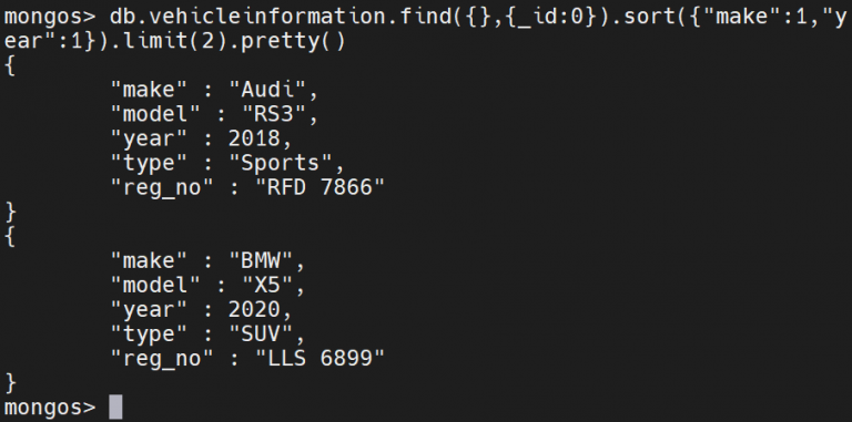 MongoDB Sorting: Sort() Method & Examples – BMC Software | Blogs