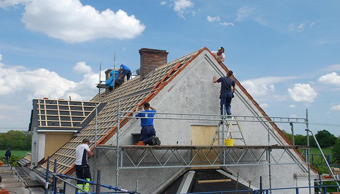 Construction Roof House Building