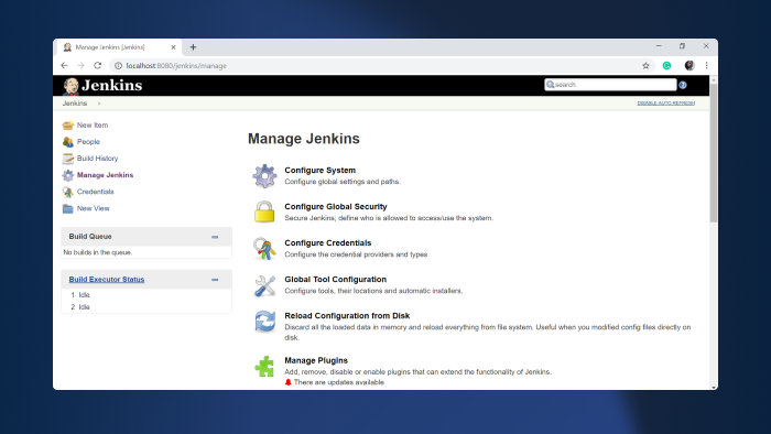 Configure Jenkins CICD pipeline.