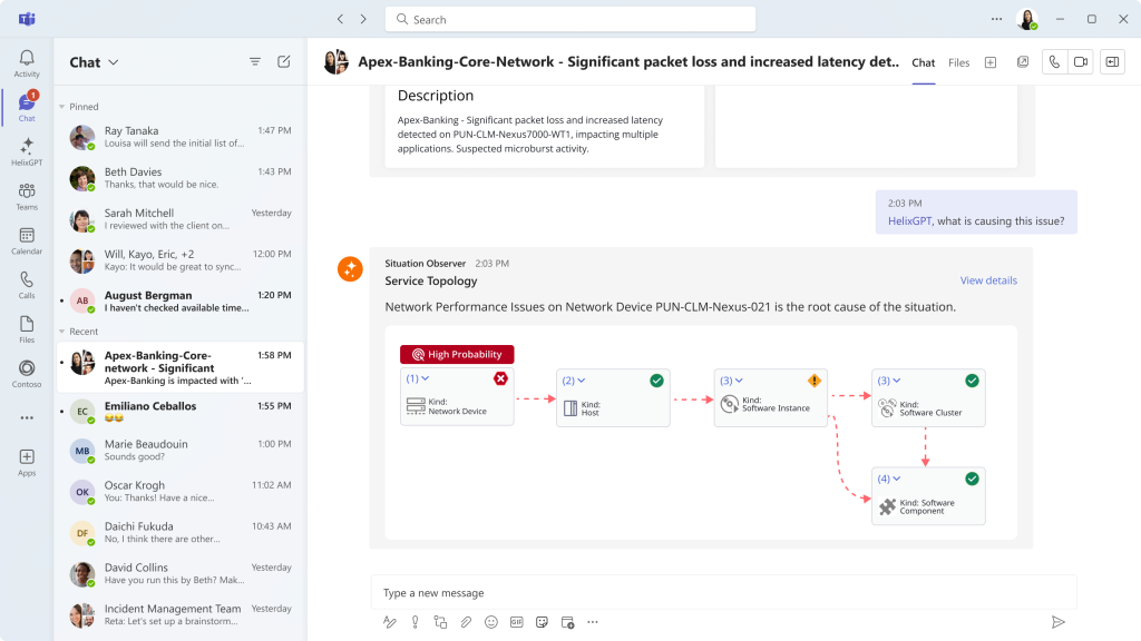 BMC HelixGPT for Microsoft Teams